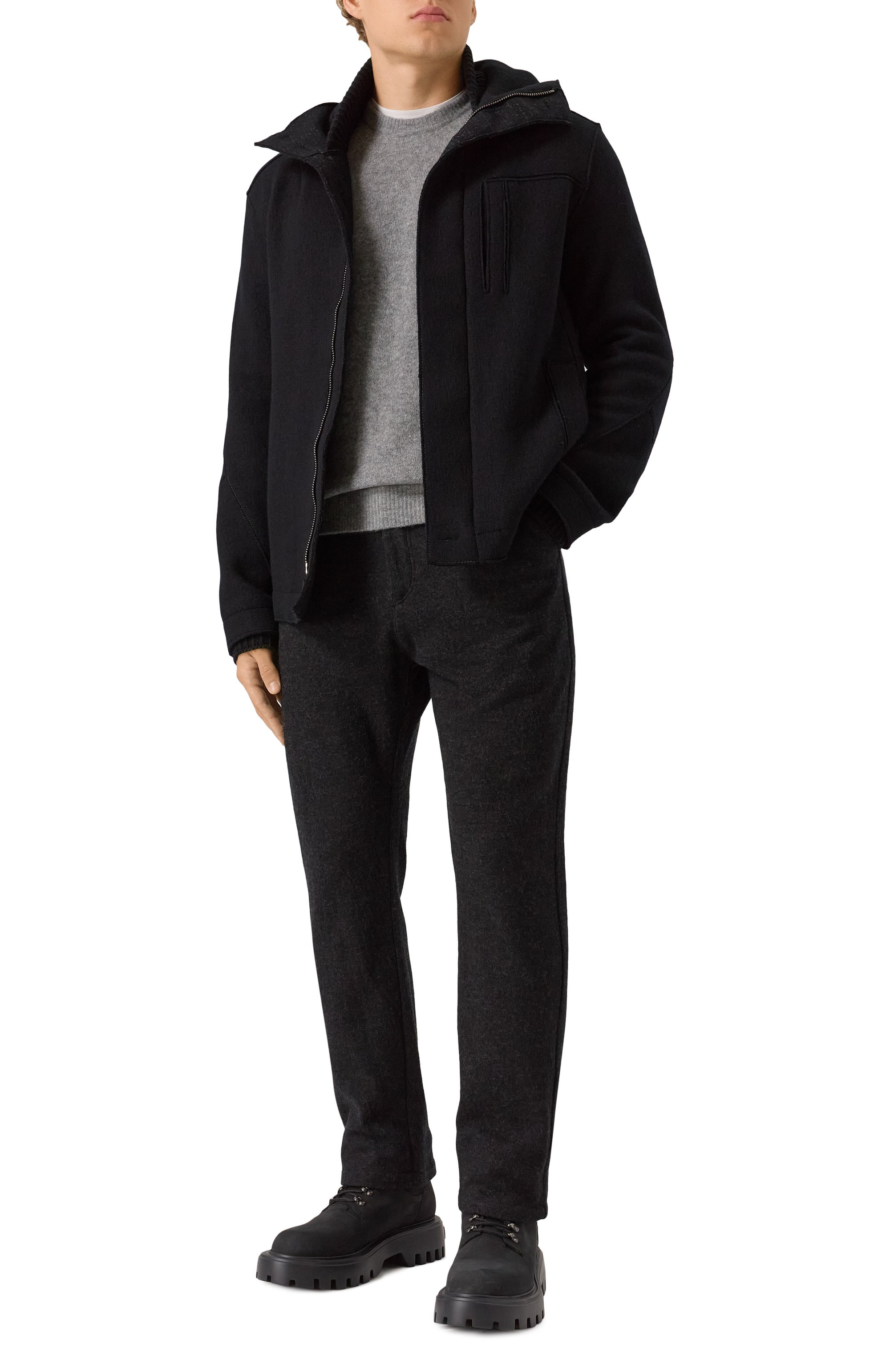 Ботинки из нубука MATTIA CAPEZZANI, арт. M2500/NABUK, фото 2