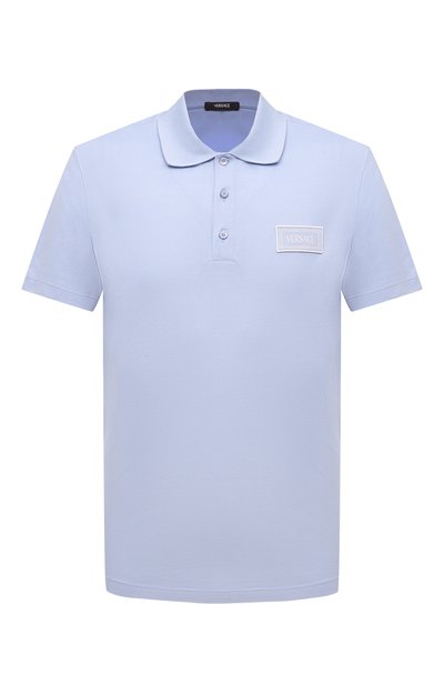 Мужское хлопковое поло VERSACE, арт. 1013906/1A11304