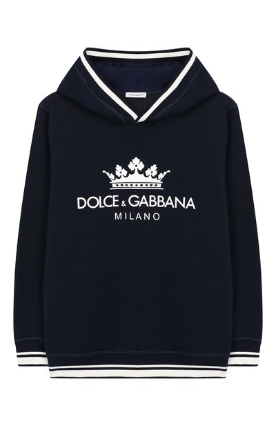 Хлопковое худи DOLCE & GABBANA, арт. L4JW4P/G7QPD/8-14, фото 1