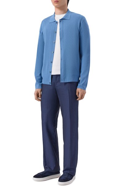 Рубашка из шелка и хлопка MVST, арт. M26.2PM.K104/Y201 KNIT SETA C0T0NE, фото 2