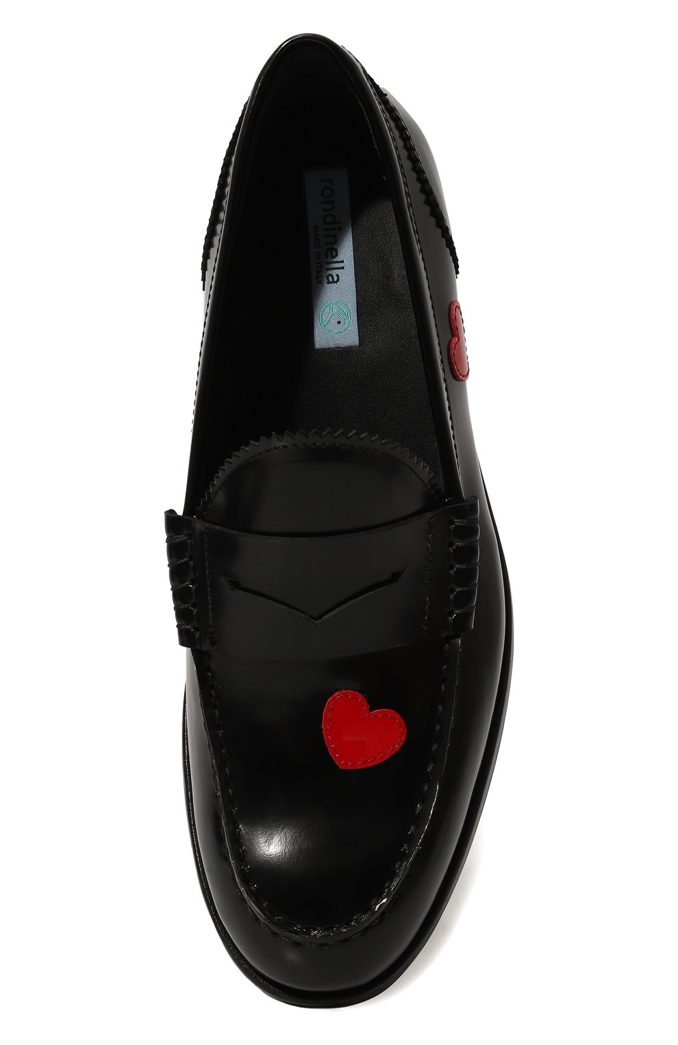 Кожаные пенни-лоферы RONDINELLA, арт. 11565-8A/37-39, фото 4