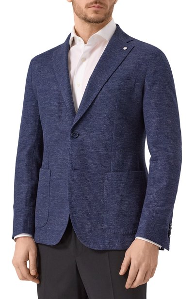 Пиджак изо льна и хлопка L.B.M. 1911, арт. 2817/55209, фото 4