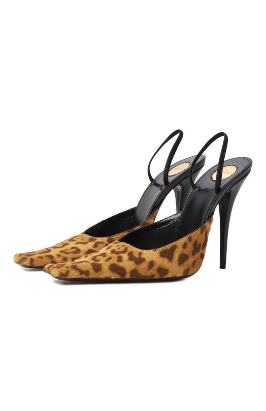 Кожаные туфли Tuileries 110 Saint Laurent 859140/AAF3J Леопардовый 859140/AAF3J