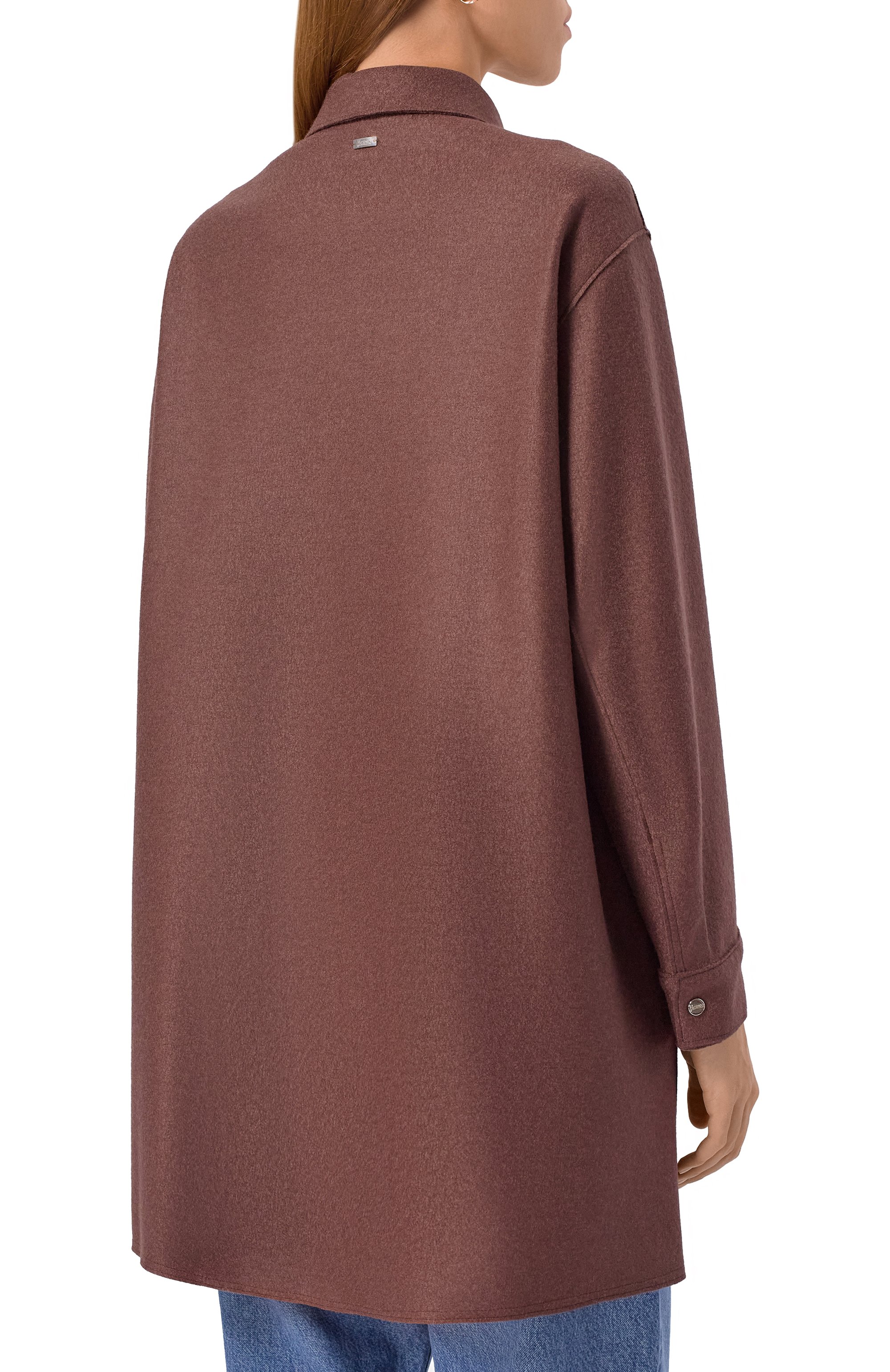 Шерстяная рубашка HERNO, арт. GI00047DR/33372, фото 4