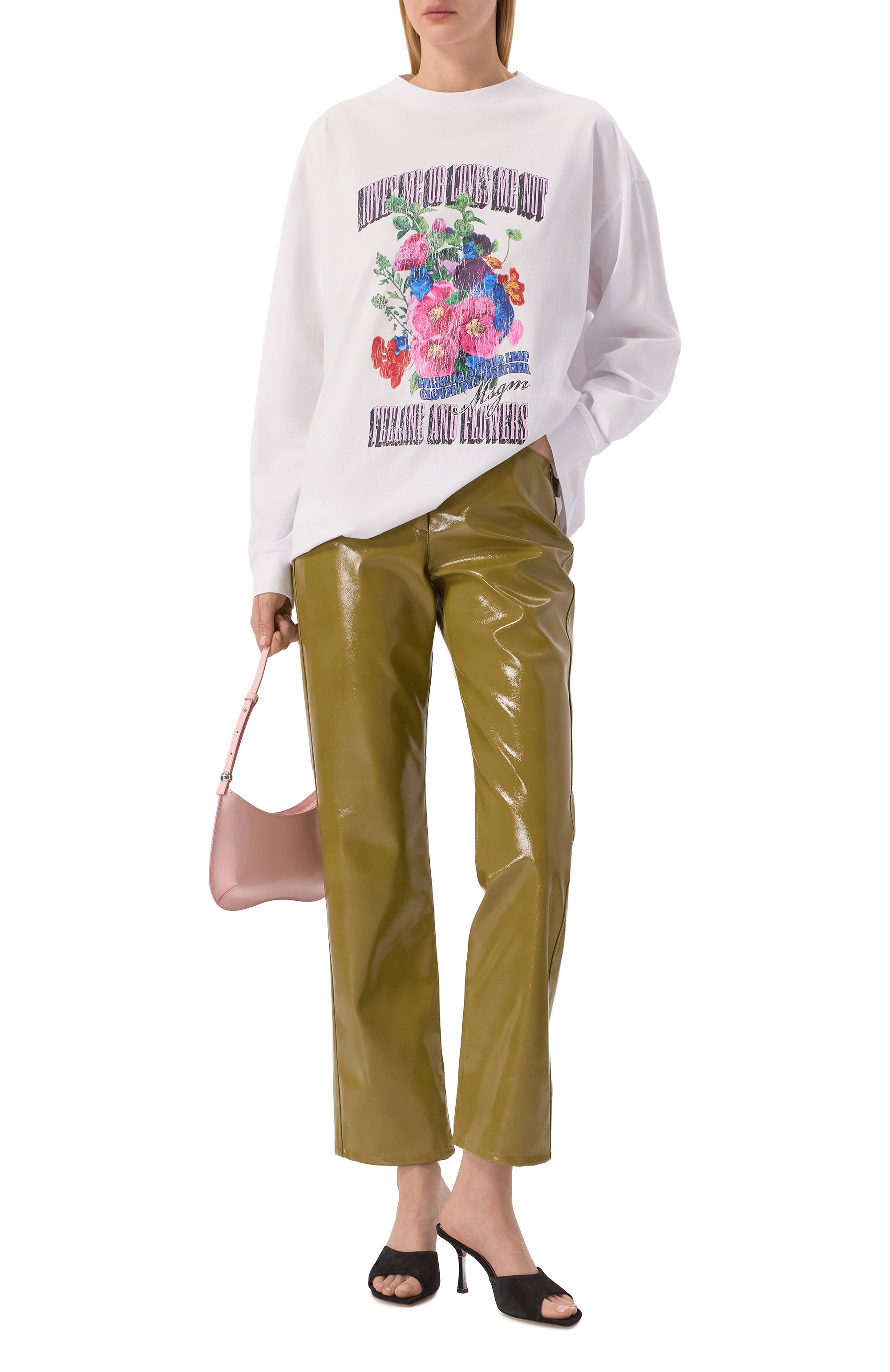 Хлопковый лонглив MSGM, арт. 4041MDM86SE/267285, фото 2