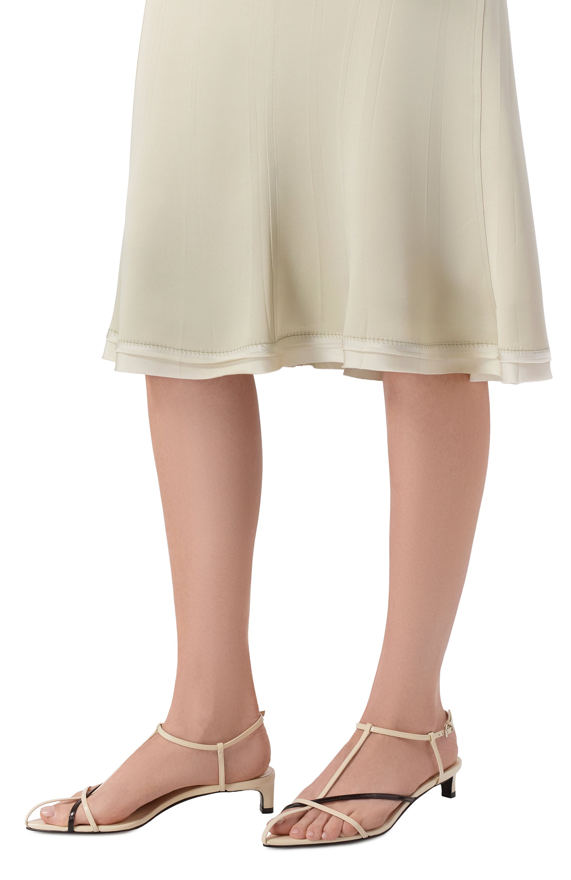 Кожаные босоножки JIL SANDER, арт. J15WP0129/P6422, фото 2
