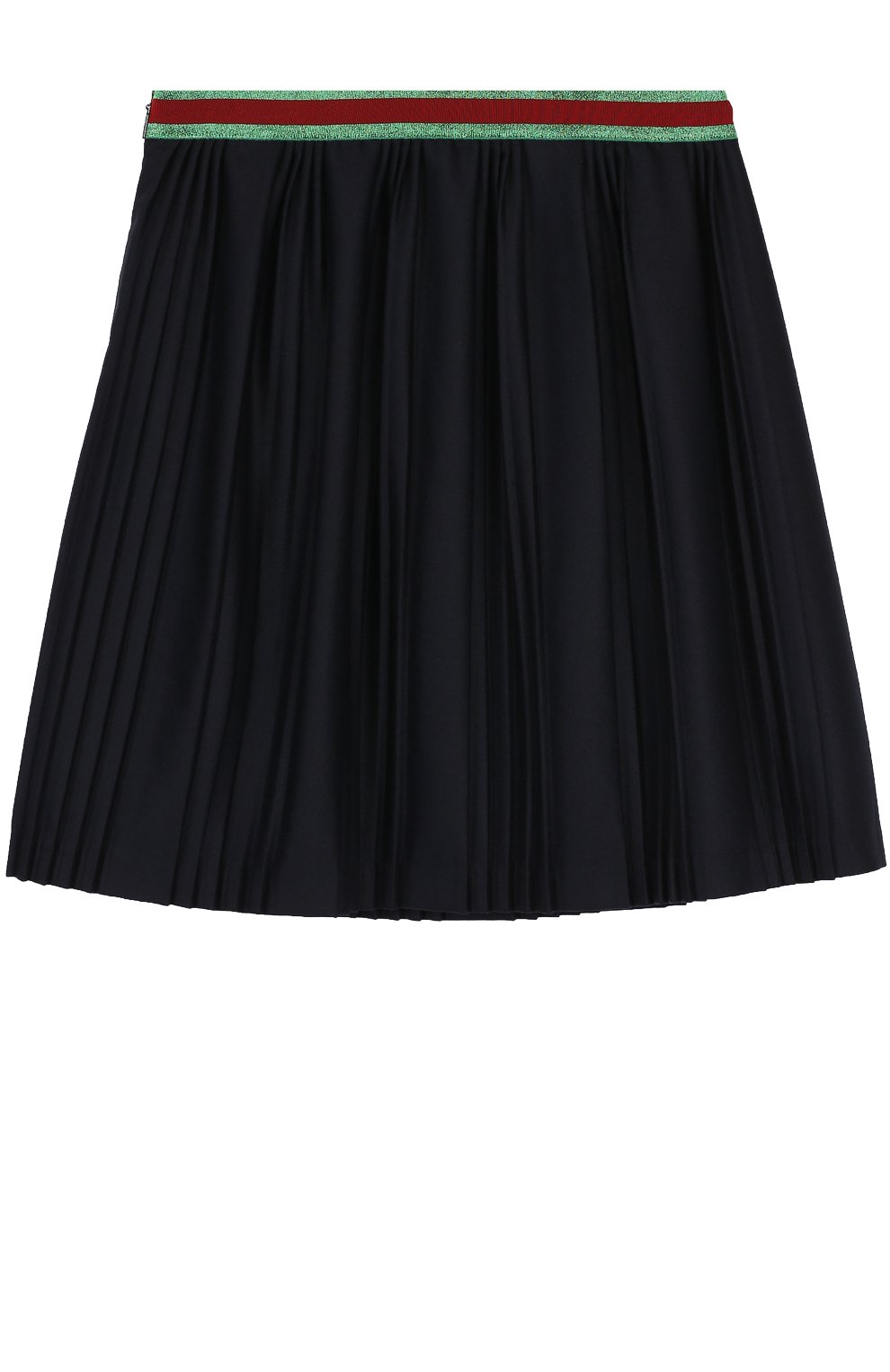 Плиссированная юбка с контрастным поясом GUCCI, арт. 477751/XBC07, фото 2
