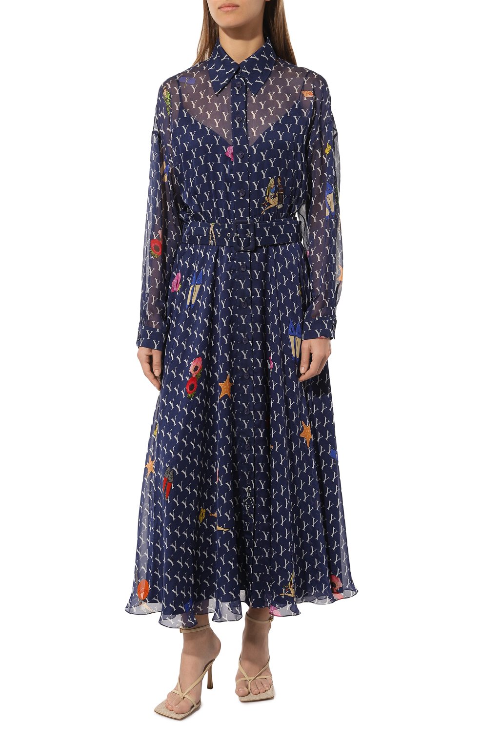 Шелковое платье YANINA, арт. T-2495A, фото 3