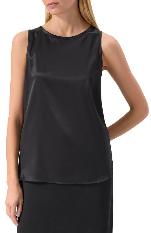 Атласный топ MVST M25.2MW.B401 Чёрный  M25.2MW.B401 Фото 3