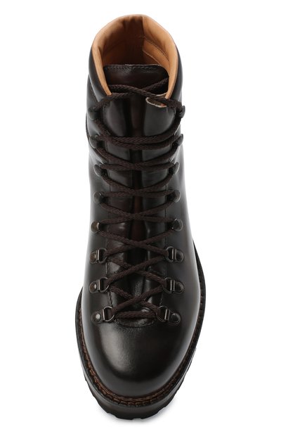 Кожаные ботинки RALPH LAUREN, арт. 815811329, фото 5