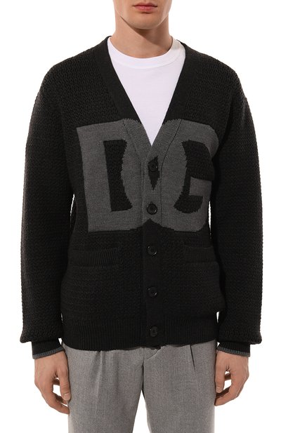Шерстяной кардиган DOLCE & GABBANA, арт. GXV13T/JCVX2, фото 3