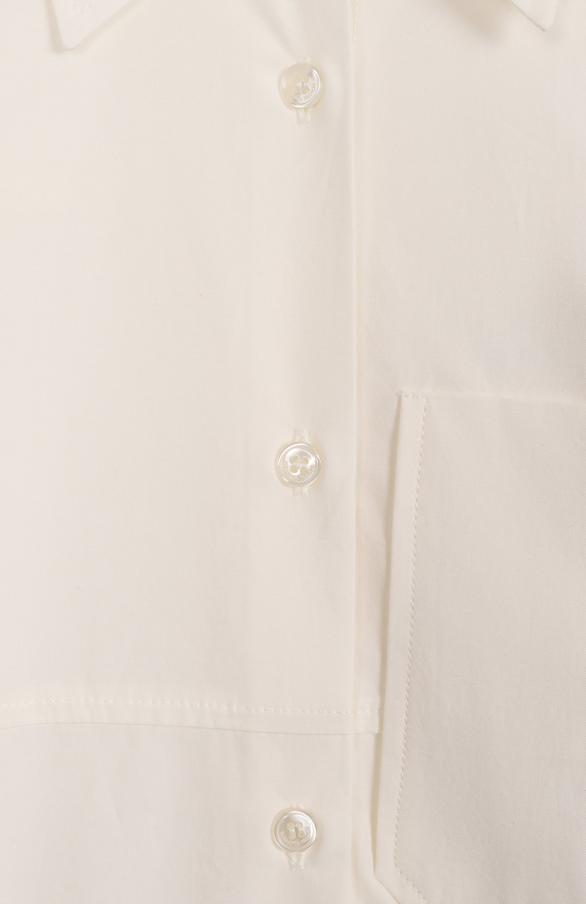 Хлопковая рубашка ELISABETTA FRANCHI LA MIA BAMBINA, арт. EFCA2700/CA235/6-8, фото 3