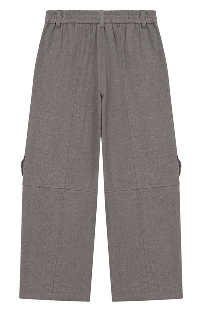 Хлопковые брюки-карго MONNALISA, арт. 11F414, фото 2