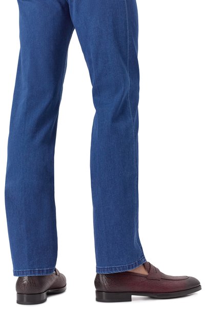 Кожаные пенни-лоферы STEFANO RICCI, арт. U002_C2351/SHK, фот�о 3