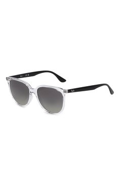 Женские солнцезащитные очки RAY-BAN прозрачного цвета, арт. 4378-647711 | Фото 1 (Нос: Не проставлено; Региональные ограничения белый список (Axapta Mercury): Не проставлено; Тип очков: С/з; Кросс-КТ: С/з-унисекс; Материал: Пластик; Очки форма: Квадратные; Оптика Гендер: оптика-унисекс)