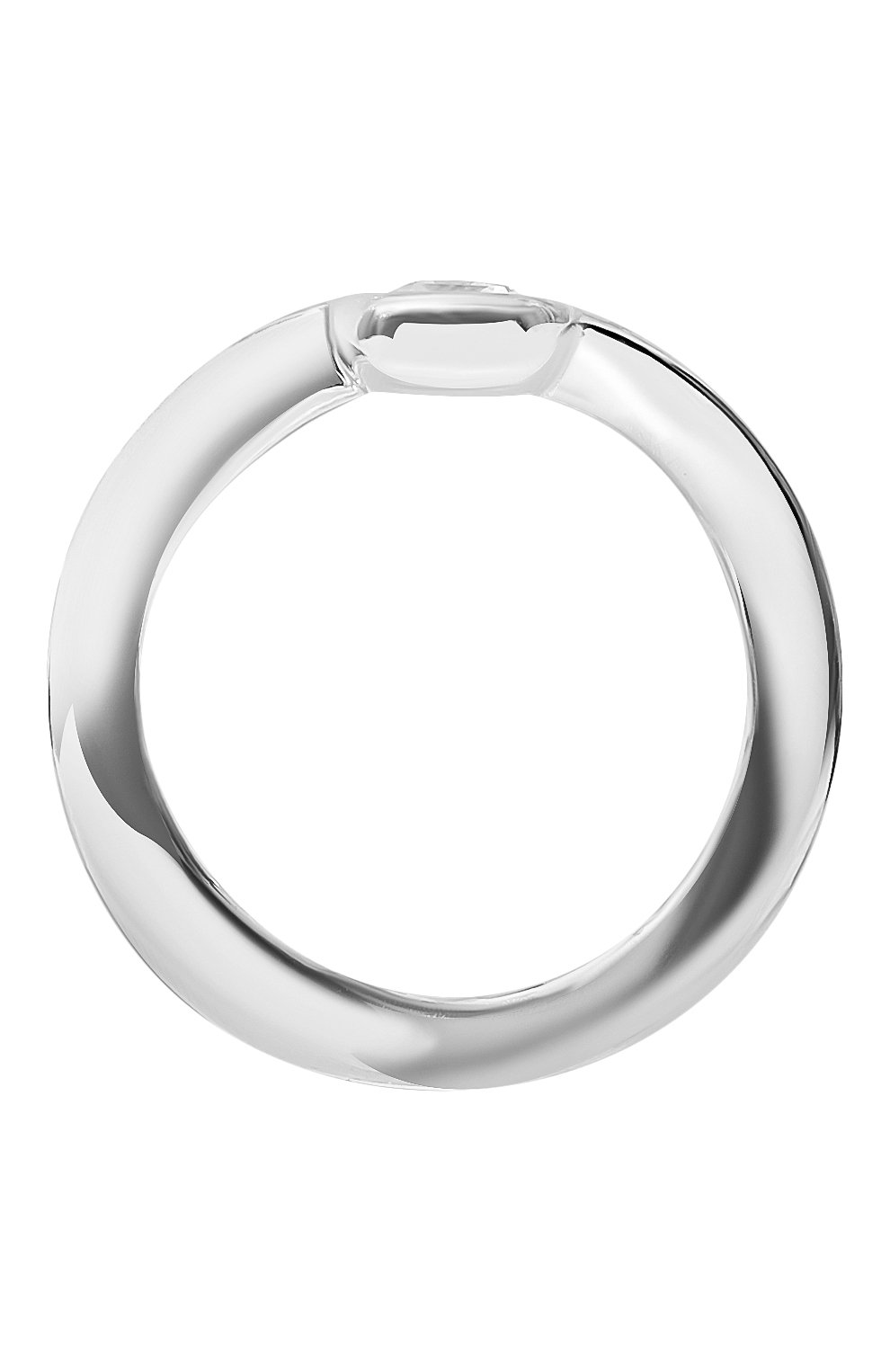Кольцо-волна wave base с хрусталем MOONKA, арт. wav-r-crs, фото 4