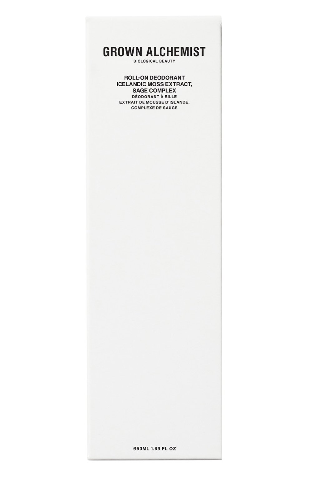 Роликовый дезодорант «исландский мох, шалфей» (50ml) GROWN ALCHEMIST бесцветного цвета по цене 2900 руб., арт. GA00541, фото 2 Роликовый дезодорант «исландский мох, шалфей» (50ml) GROWN ALCHEMIST, арт. GA00541, фото 2
