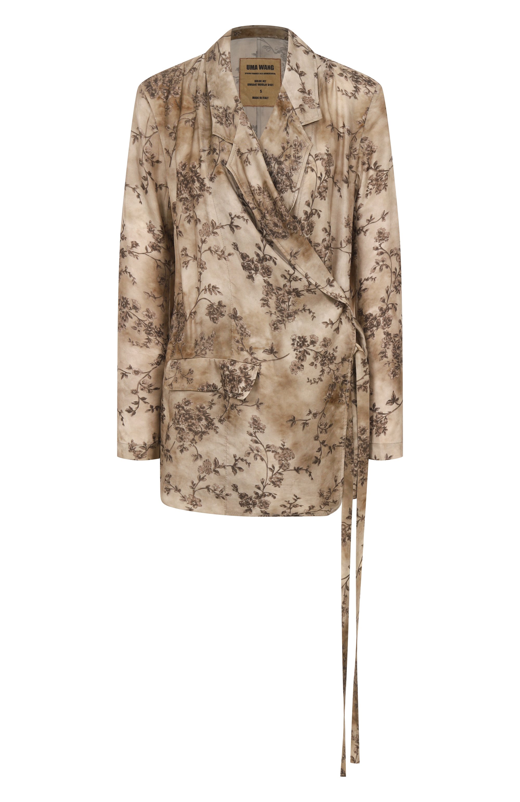 Жакет UMA WANG бежевого цвета по цене 171000 руб., арт. UW6047, фото 1 Жакет UMA WANG, арт. UW6047, фото 1