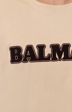 Хлопковая футболка BALMAIN, арт. BH0EG000/BC52, фото 1