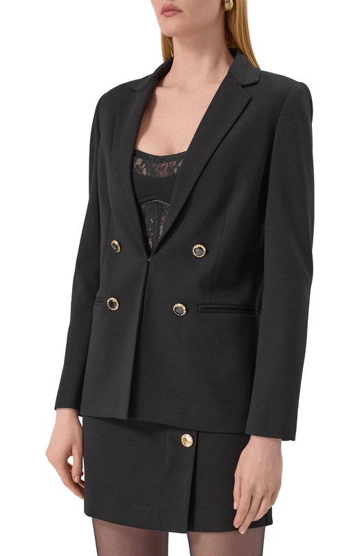 Жакет из вискозы Twinset 251TP2139 Чёрный  251TP2139 Фото 3