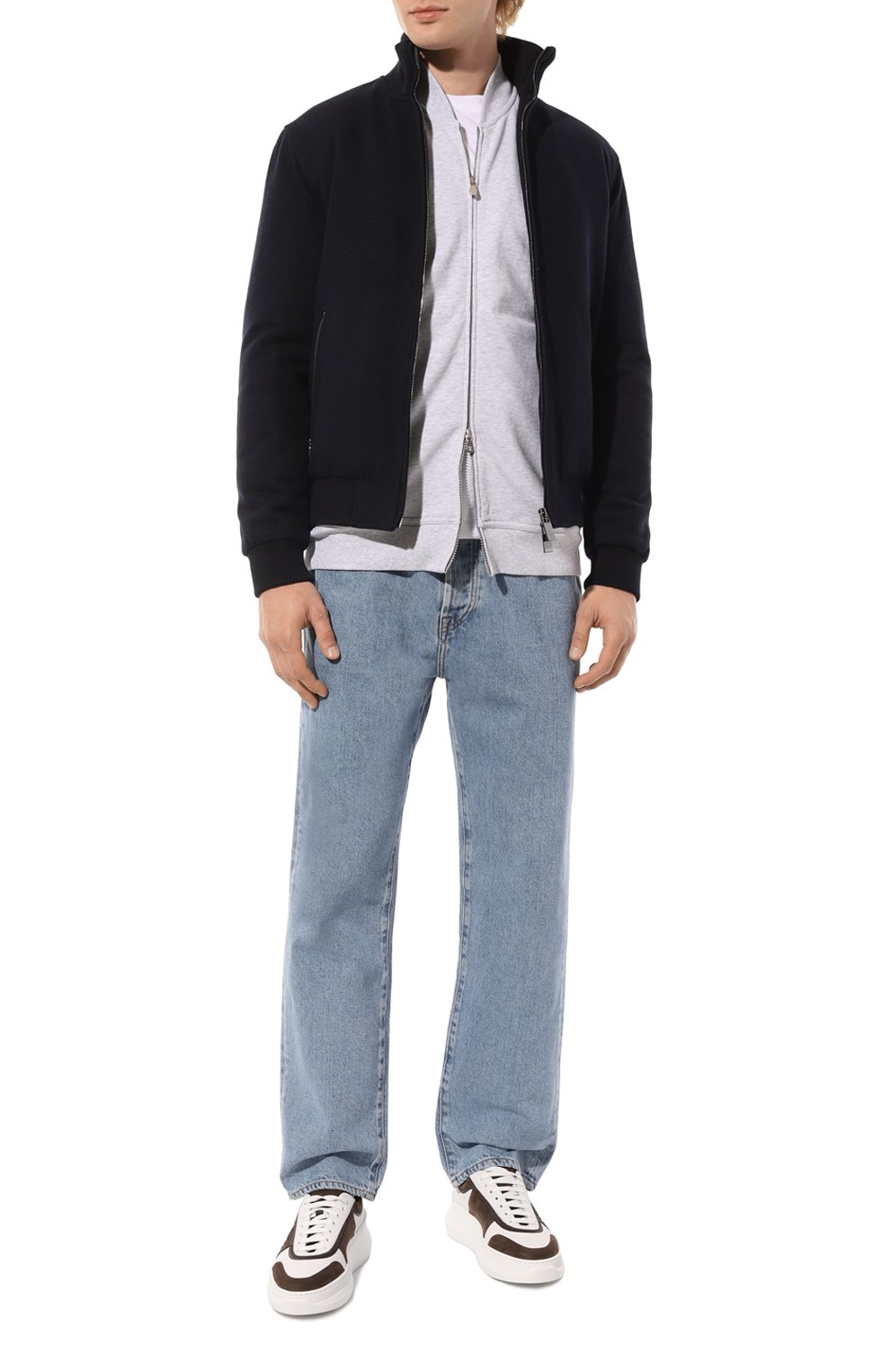 Кожаные кеды ZILLI, арт. H0005AM1040VSH001, фото 2