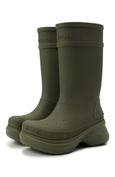 Резиновые сапоги balenciaga x crocs BALENCIAGA, арт. 677384/W1S8E, фото 1