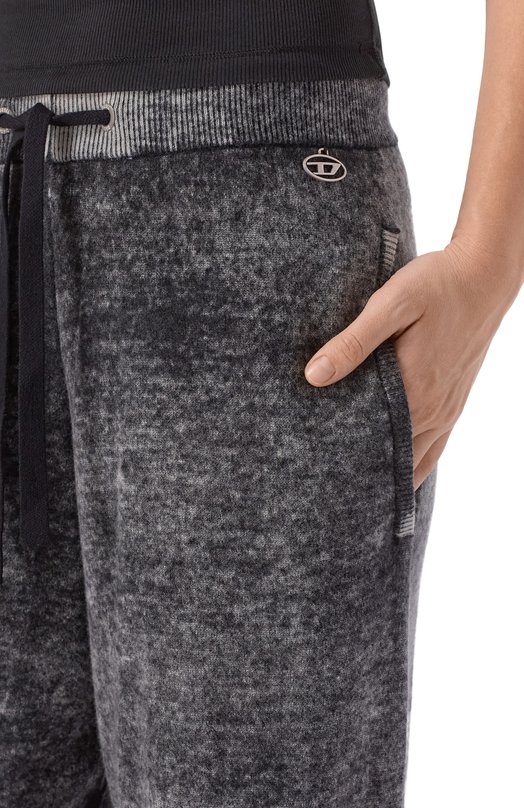 Шерстяные брюки Diesel A22037/0TKCY Серый  A22037/0TKCY Фото 5