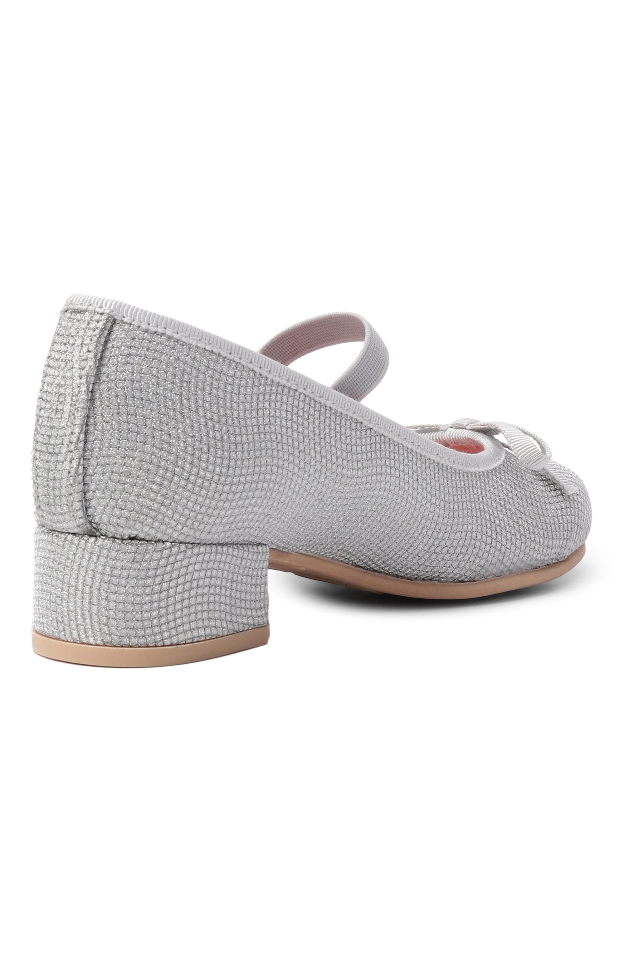 Туфли PRETTY BALLERINAS серебряного цвета по цене 21950 руб., арт. 44097_005, фото 3 Туфли PRETTY BALLERINAS, арт. 44097_005, фото 3