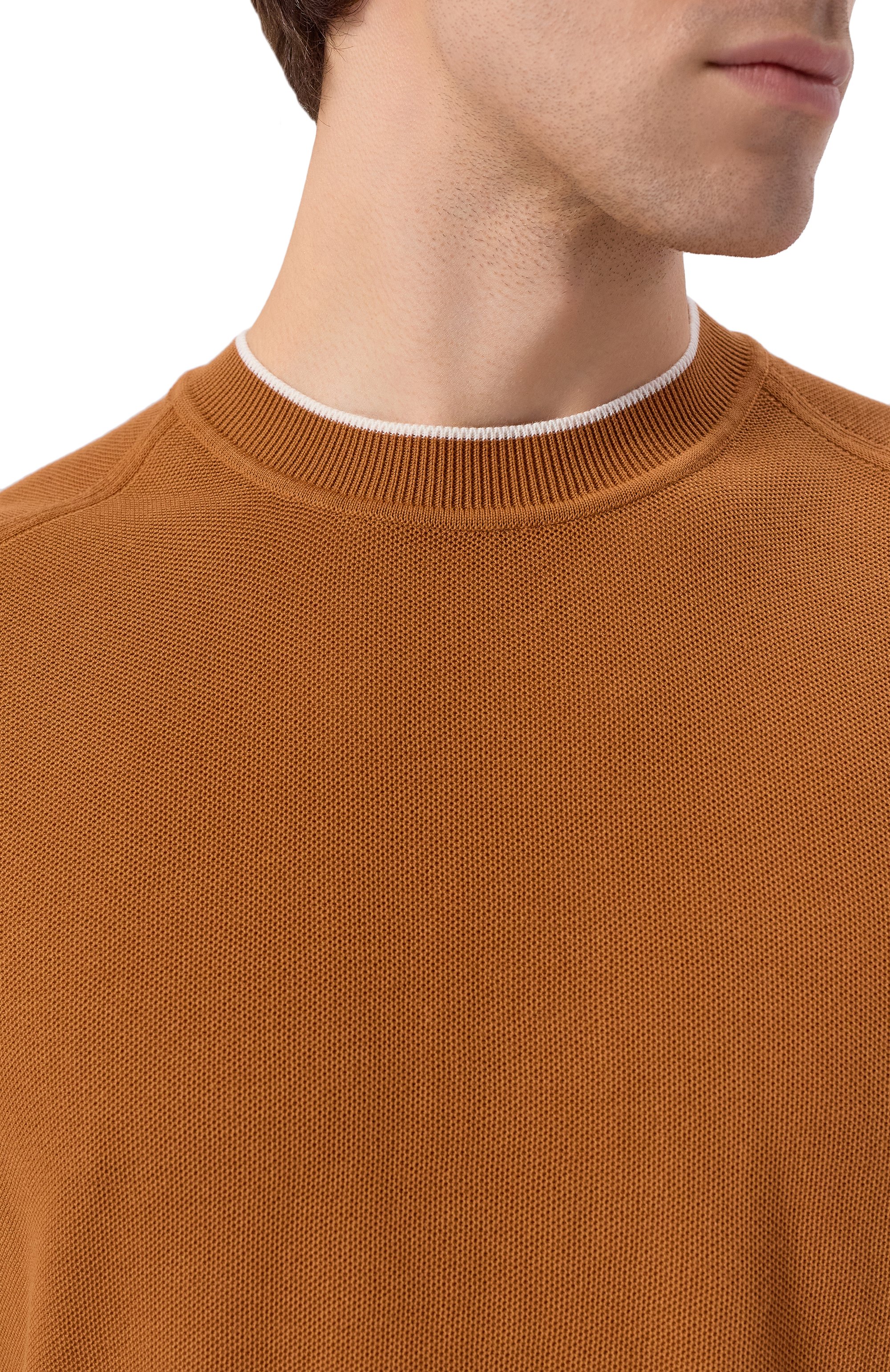 Хлопковый джемпер KITON, арт. UMM0762, фото 5