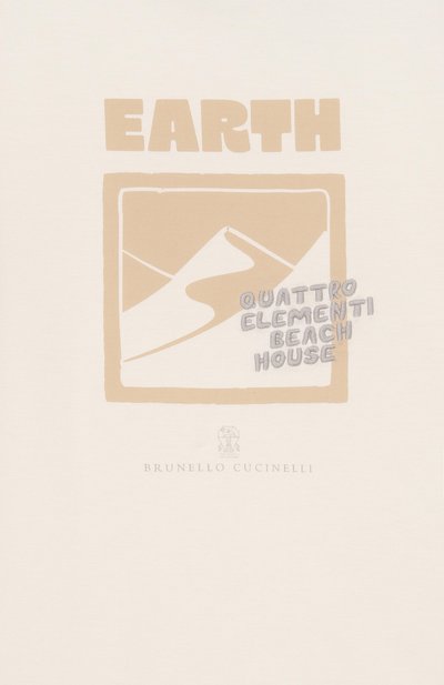 Хлопковая футболка BRUNELLO CUCINELLI, арт. B0B13T189A, фото 3