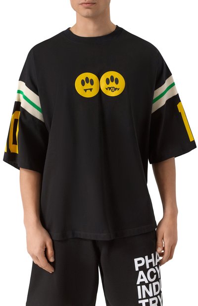 Хлопковая футболка BARROW, арт. S5BWMATH030, фото 3