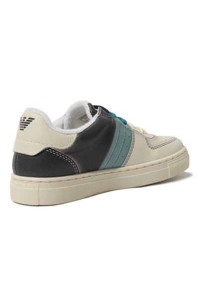 Кожаные кеды EMPORIO ARMANI, арт. XXX011/X0I79, фото 3