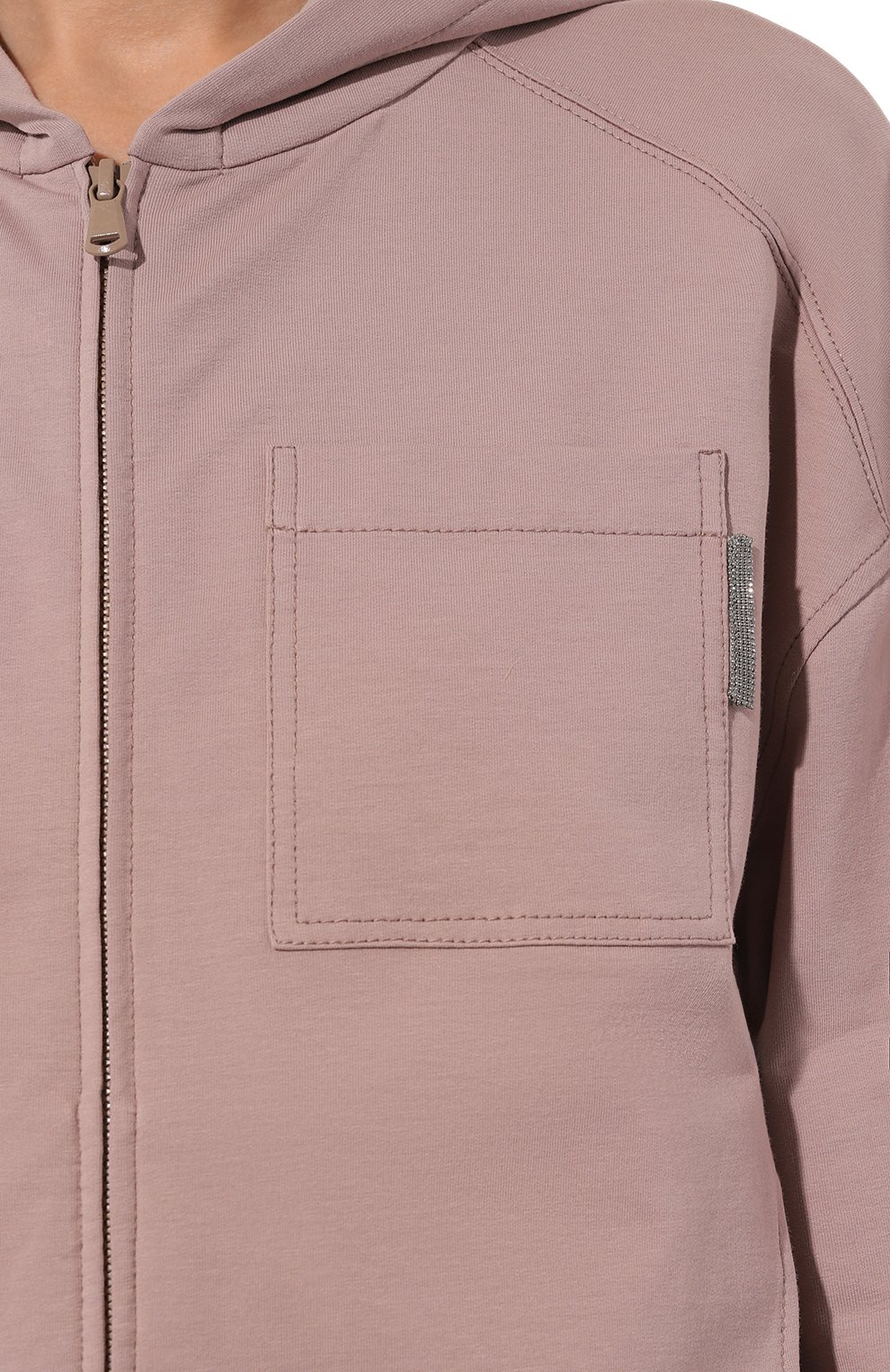 Хлопковая толстовка BRUNELLO CUCINELLI, арт. MH827BP426, фото 5