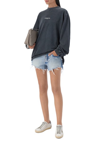 Женские джинсовые шорты ALEXANDER WANG, арт. 4DC3264133