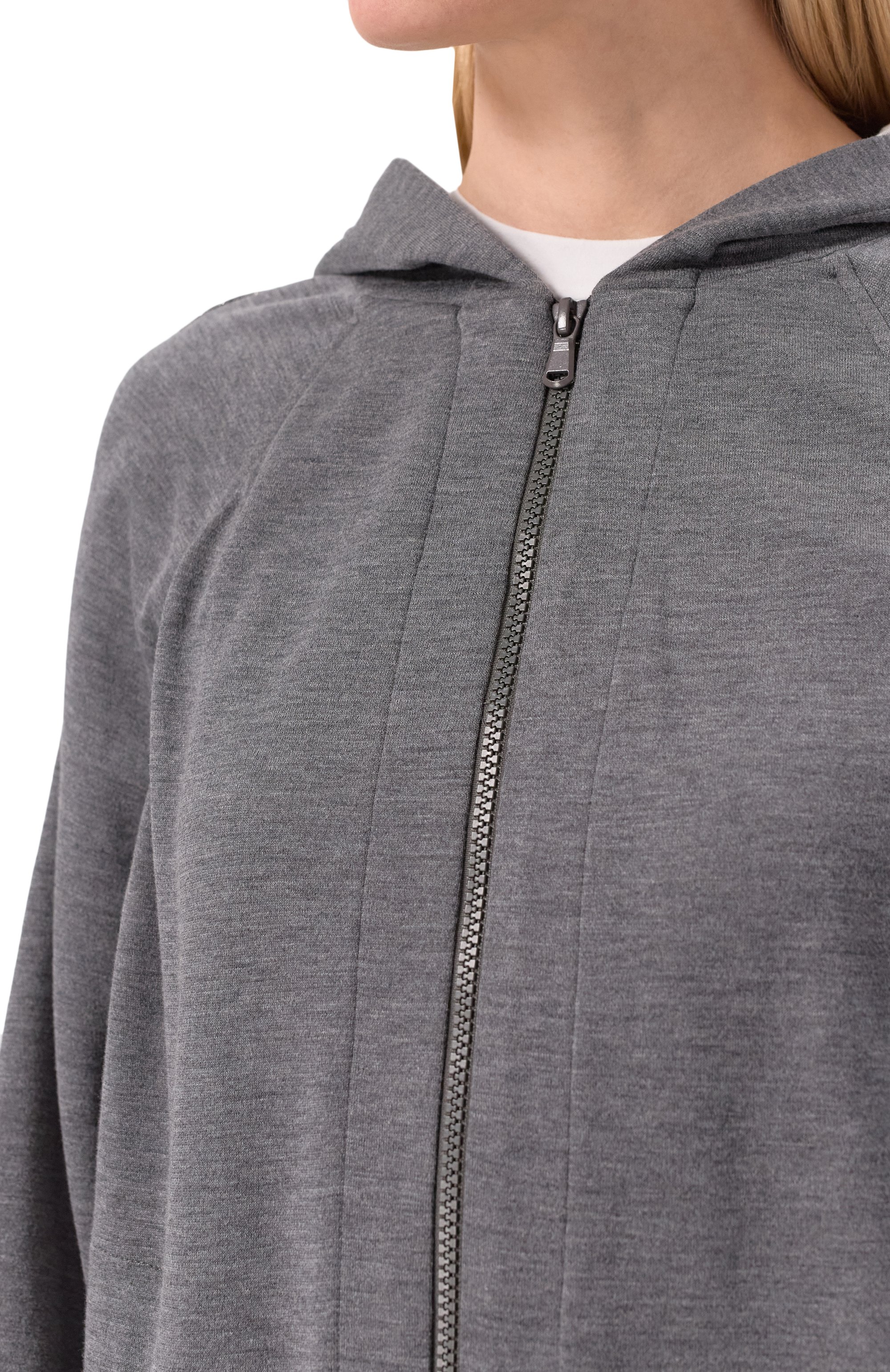 Толстовка из хлопка и шелка BRUNELLO CUCINELLI, арт. MD828SM606, фото 5