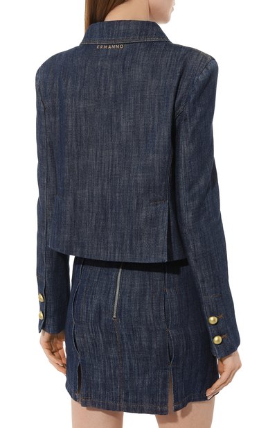 Джинсовый жакет ERMANNO FIRENZE, арт. D42EI001, фото 4