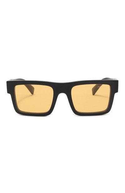 Солнцезащитные очки PRADA желтого цвета по цене 37000 руб., арт. SPR19W-E1BO-F00B7-052, фото 3 Солнцезащитные очки PRADA, арт. SPR19W-E1BO-F00B7-052, фото 3