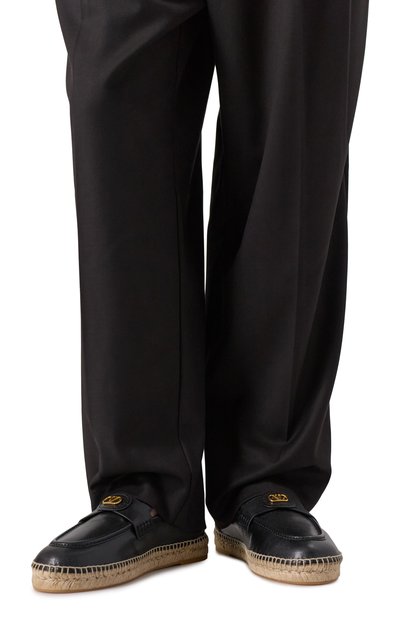 Кожаные эспадрильи palm avenue VALENTINO, арт. 7Y2S0K00/UDX, фото 3