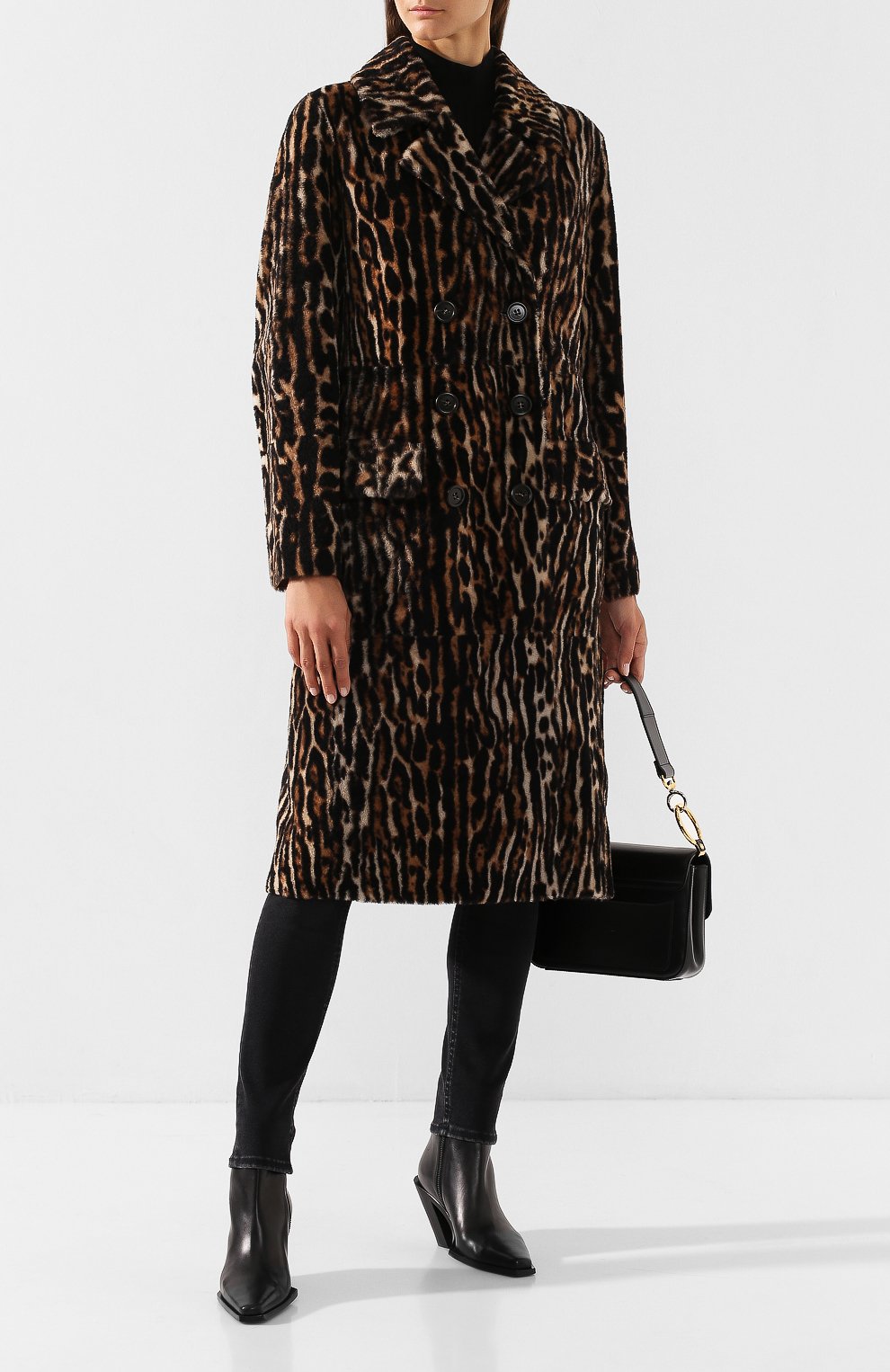 Меховое пальто YVES SALOMON, арт. 20WYM61908MERL, фото 2