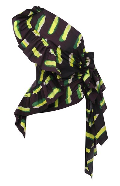 Хлопковый топ DRIES VAN NOTEN, арт. 211-30793-2005, фото 1