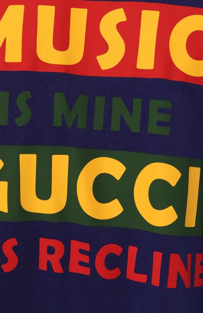 Хлопковый лонгслив GUCCI разноцветного цвета по цене 83520 руб., арт. 677425 XJDXQ, фото 5 Хлопковый лонгслив GUCCI, арт. 677425 XJDXQ, фото 5