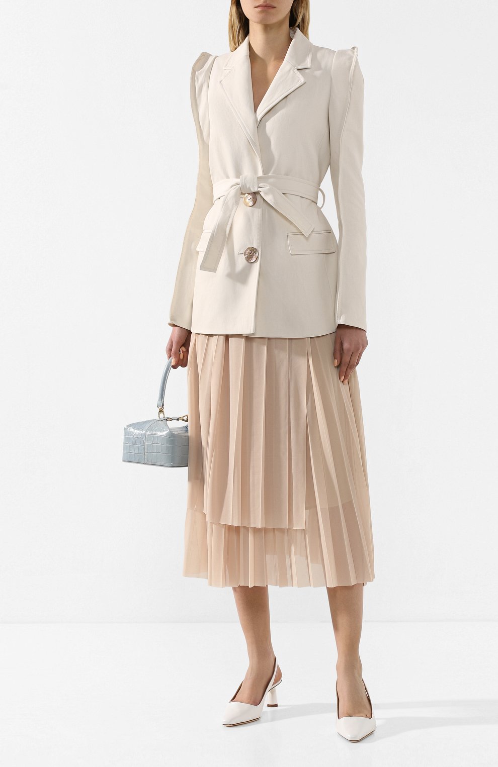 Жакет из смеси хлопка и льна KENZO, арт. FA52VE0125A0, фото 2