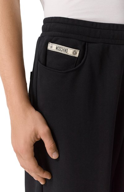 Хлопковые джоггеры MOSCHINO, арт. A0355/5228, фото 5