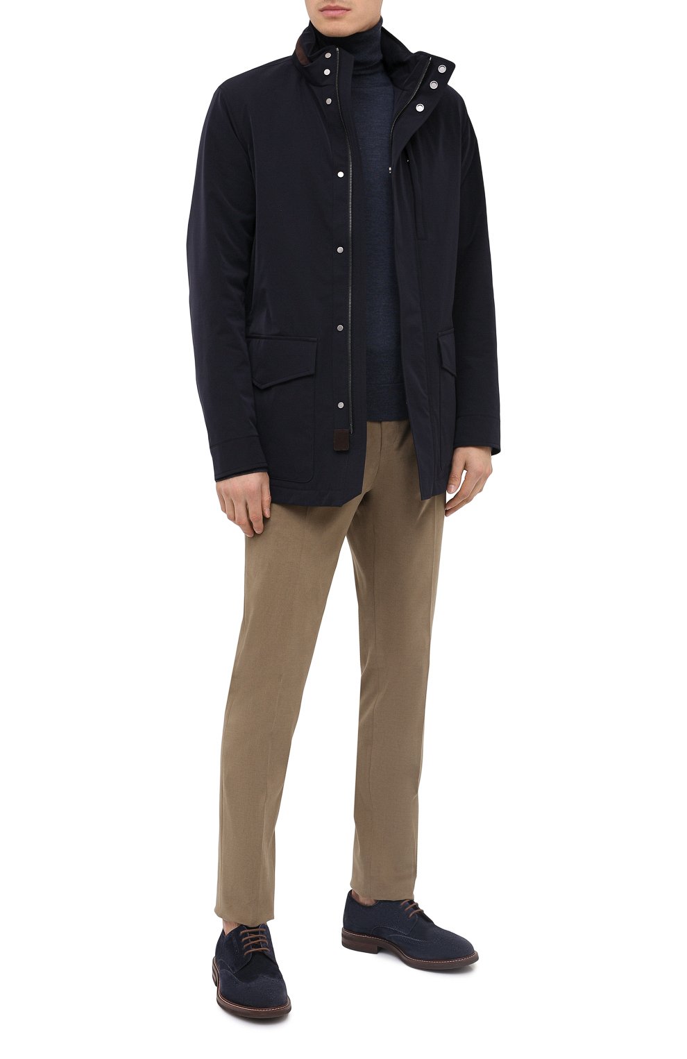 Куртка ZEGNA темно-синего цвета по цене 354000 руб., арт. UVT30/V215, фото 3 Куртка ZEGNA, арт. UVT30/V215, фото 3