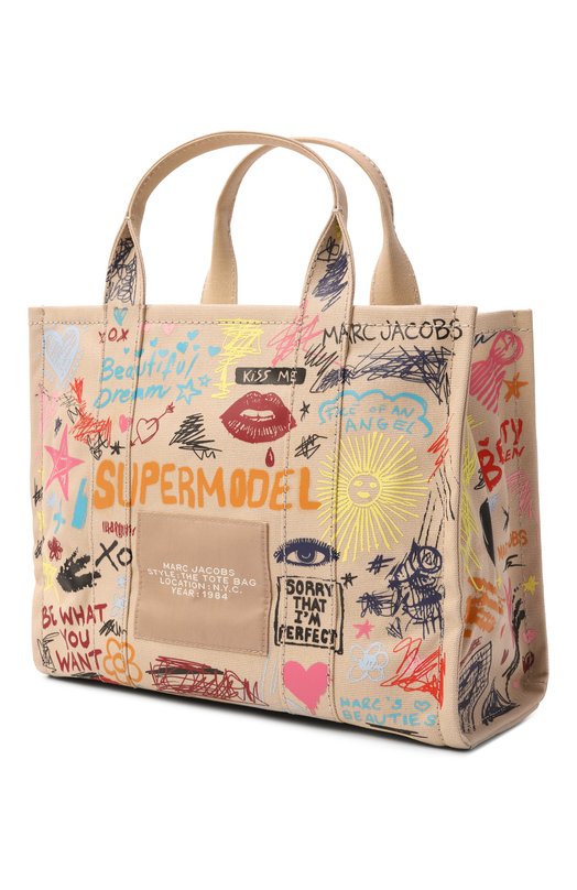 Сумка The Tote medium MARC JACOBS (THE) 2S6HTT015H02 Бежевый  2S6HTT015H02 Фото 4