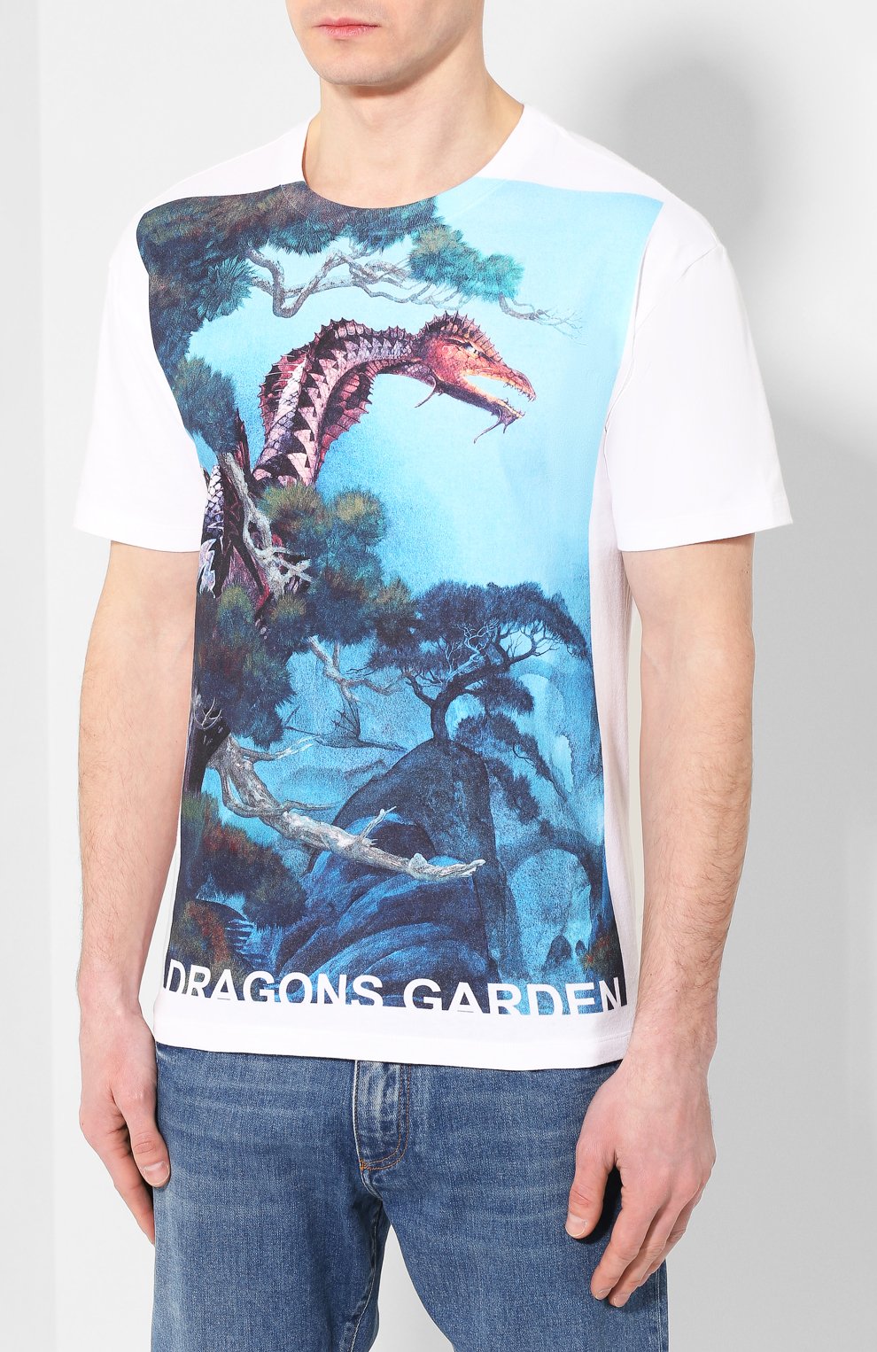 Хлопковая футболка VALENTINO, арт. TV0MG06P69H, фото 3