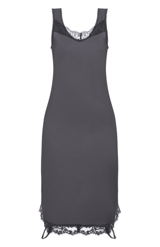 Платье из вискозы и хлопка MM6 S52DD0075/M35731 Серый S52DD0075/M35731