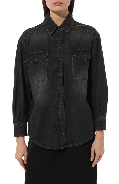 Джинсовая рубашка PATRIZIA PEPE, арт. 8C0586_D031, фото 3