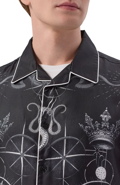 Шелковая рубашка PHILIPP PLEIN, арт. SAFC MRP2548 PTE104N, фото 5