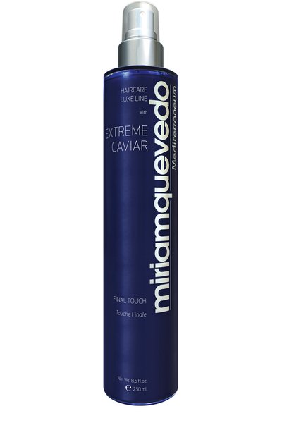 Женского фиксирующий спрей для волос с экстрактом черной икры (250ml) MIRIAMQUEVEDO, арт. 341